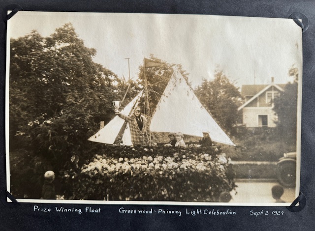 1927 prize winning float